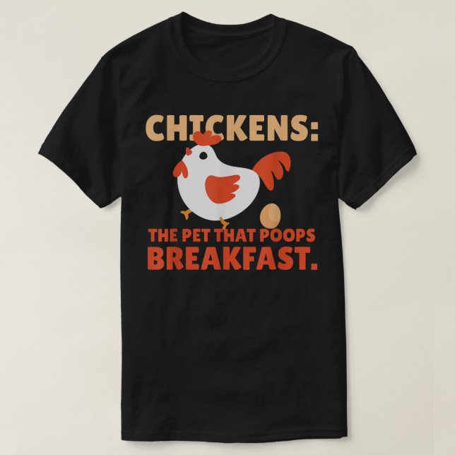 Chicken Whispere Backyard Hühner Bauer T-Shirt (Design vorne)
