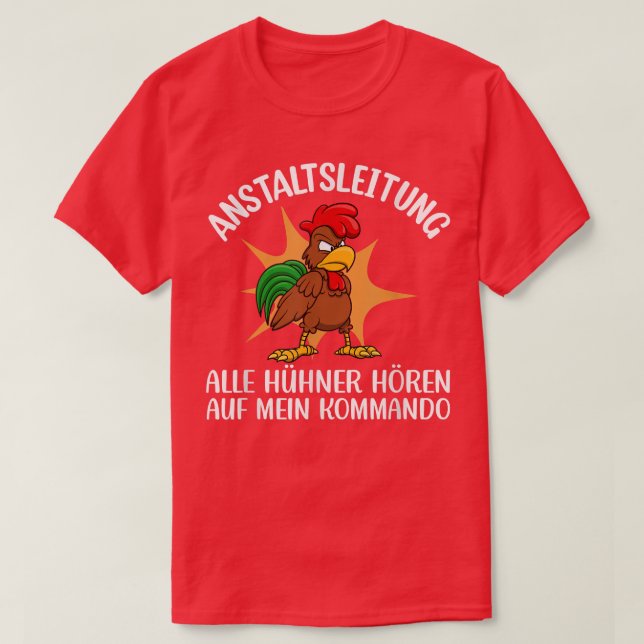Chicken Whisperer Bauer Chicken Bauer 134 T-Shirt (Design vorne)