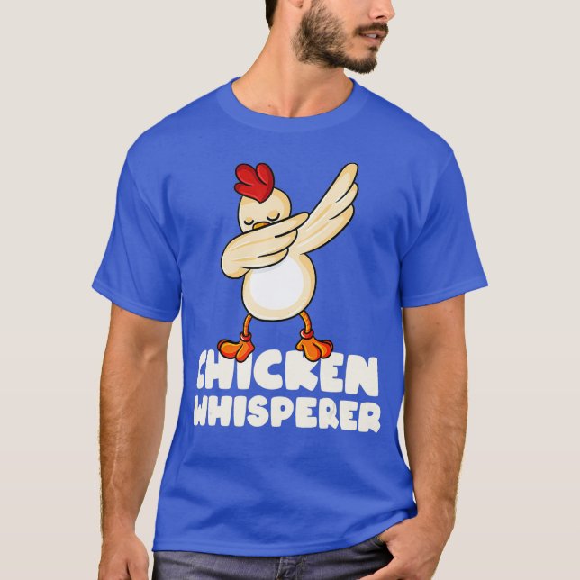 Chicken Whisperer Dabbing Chicken Lover Dab T-Shirt (Vorderseite)