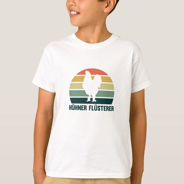 Chicken Whisperer Funny Bauer Bauer Hühner T-Shirt (Vorderseite)