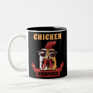 Chicken Whisperer Not Geflügel Bauer Geschenk  Zweifarbige Tasse