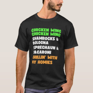 Chicken Wing Chicken Wing Song Hot Dog Bologna T-Shirt