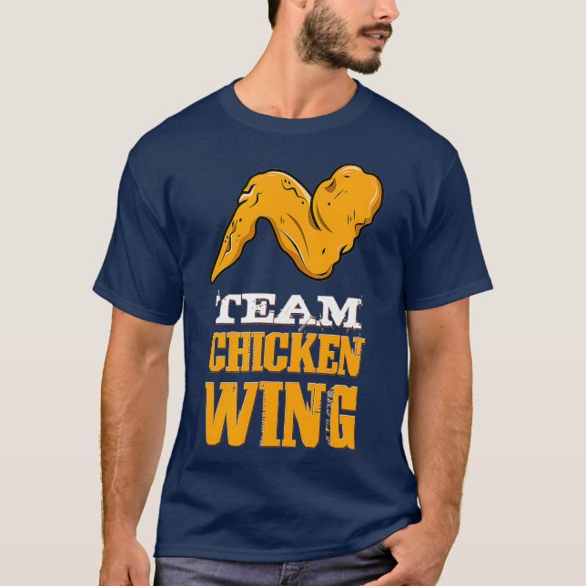 Chicken Wings Funny Chicken Wing Lover Geschenk T-Shirt (Vorderseite)