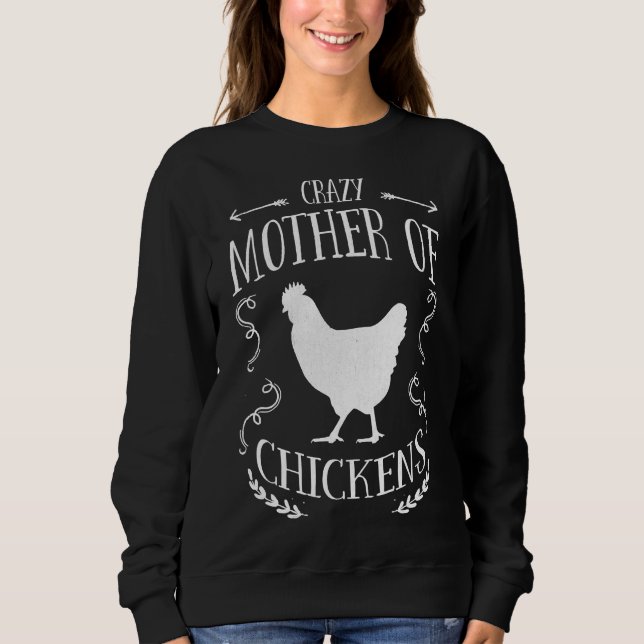 Chicken Wom Sweatshirt (Vorderseite)