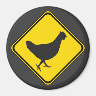 Chicken Xing! Magnet