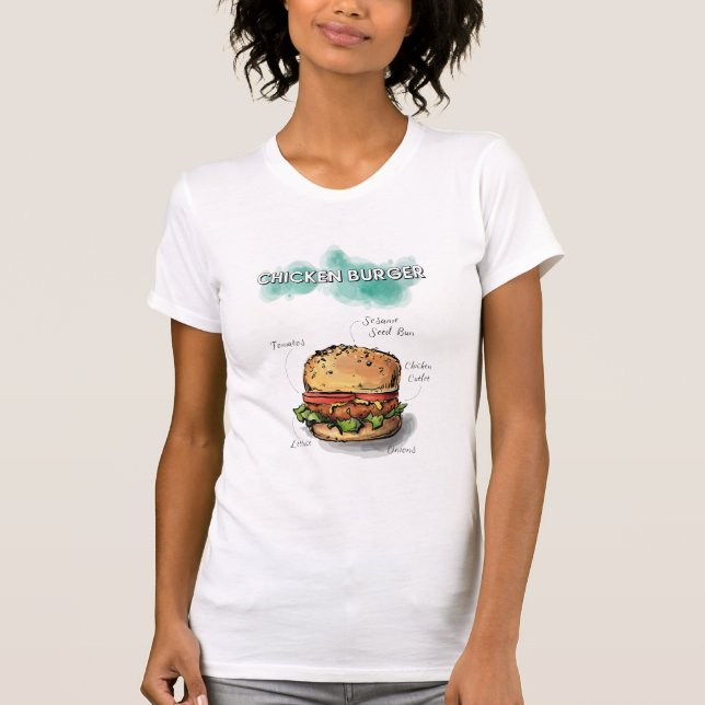 CHICKENBURGER T-Shirt (Vorderseite)