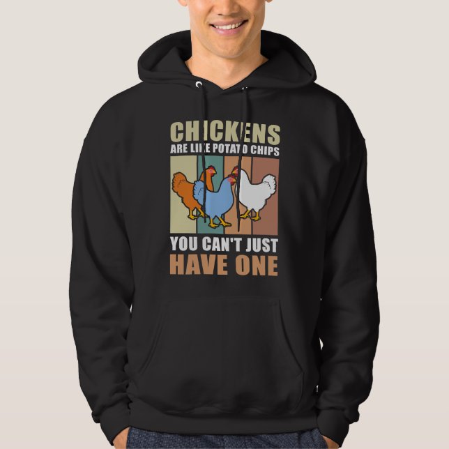 Chickens Are Lik Hoodie (Vorderseite)