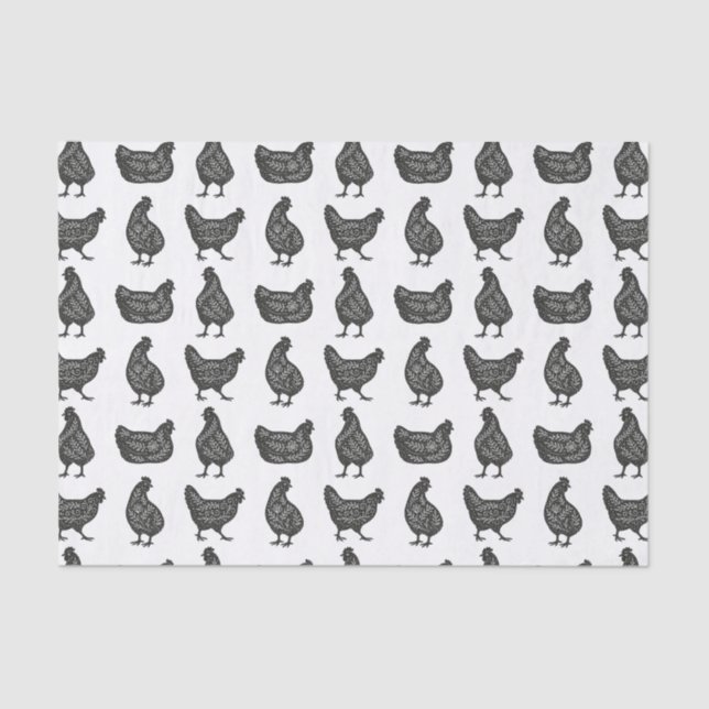 Chickens  seidenpapier (Vorderseite)