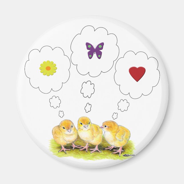 Chickie Daydreams Magnet (Vorne)