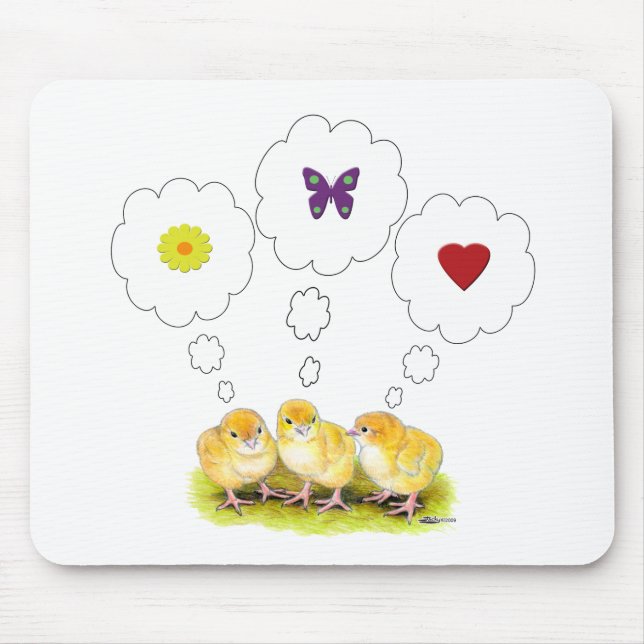Chickie Daydreams Mousepad (Vorne)
