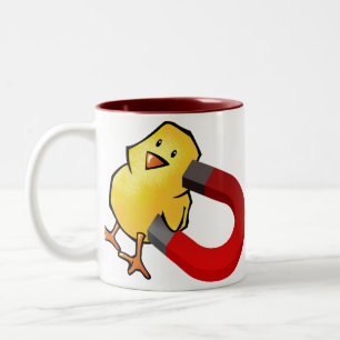CHICKMAGNET ZWEIFARBIGE TASSE