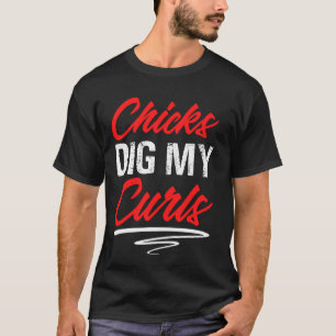Chicks dicken meine Curls Natural Hair Afro Africa T-Shirt