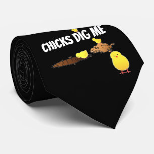CHICKS DIG ME KRAWATTE