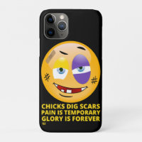 "CHICKS DIG SCARS" lustige Emoji