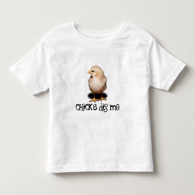 Chicks graben mir kleinkind t-shirt (Vorderseite)
