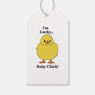Chicks Ich bin ein glücklicher Baby Chick Geschenkanhänger