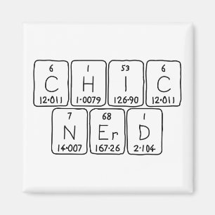 ChicNerd Periodenmagnet Magnet