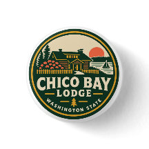 Chico Bay Lodge Anstecknadel