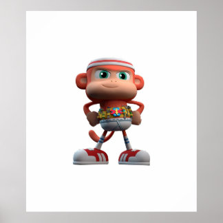 Chico Bon Bon Chico Art Poster