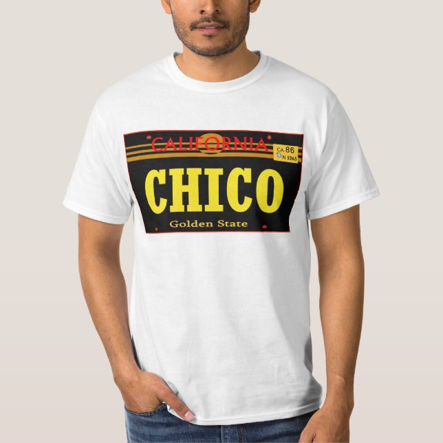 Chico, Ca — T - Shirt (Vorderseite)
