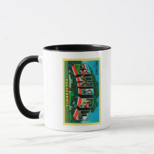 Chico, Kalifornien - große Buchstabe-Szenen Tasse