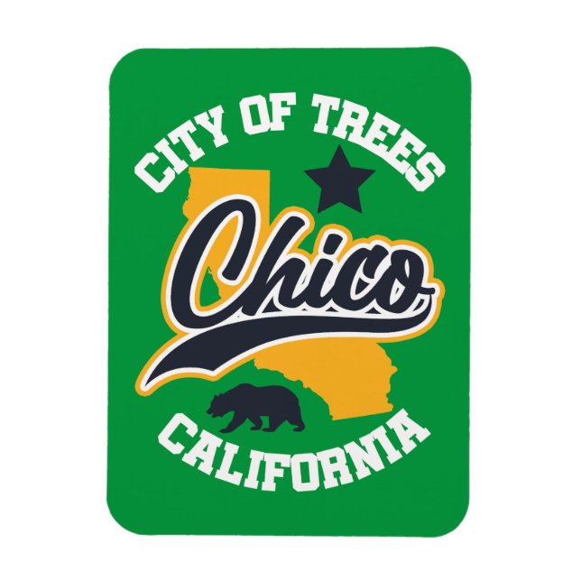 Chico, Kalifornien Magnet (Vertikal)