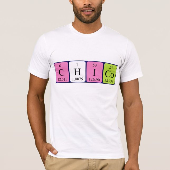 Chico Periodenname Shirt (Vorderseite)