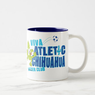 CHICOchihuahua-Fußball-Verein-Tasse Zweifarbige Tasse