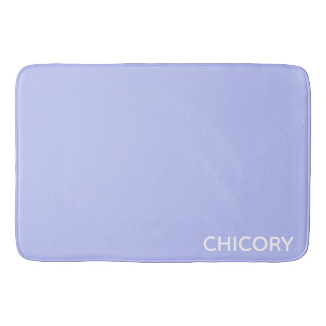 Chicoroer Blume Badematte (Vorderseite)