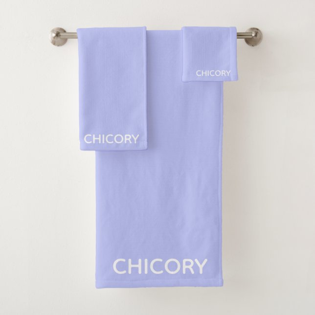 Chicoroer Blume Badhandtuch Set (Insitu)