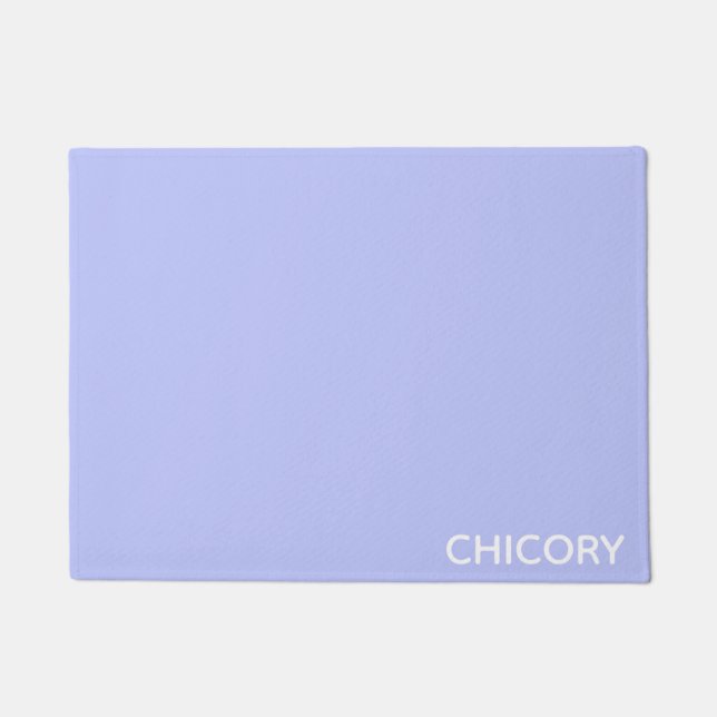 Chicoroer Blume Fußmatte (Vorderseite)