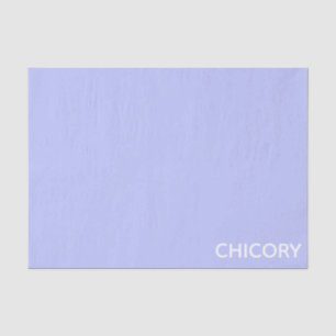 Chicoroer Blume Seidenpapier