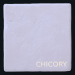 Chicoroer Blume Steinuntersetzer<br><div class="desc">Chicoroer Blume</div>