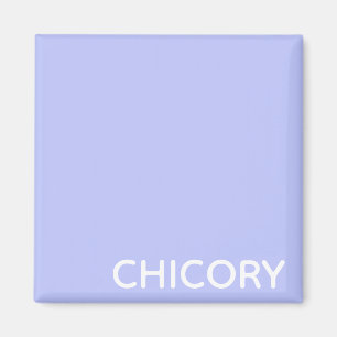 Chicory Flower blue color name Magnet