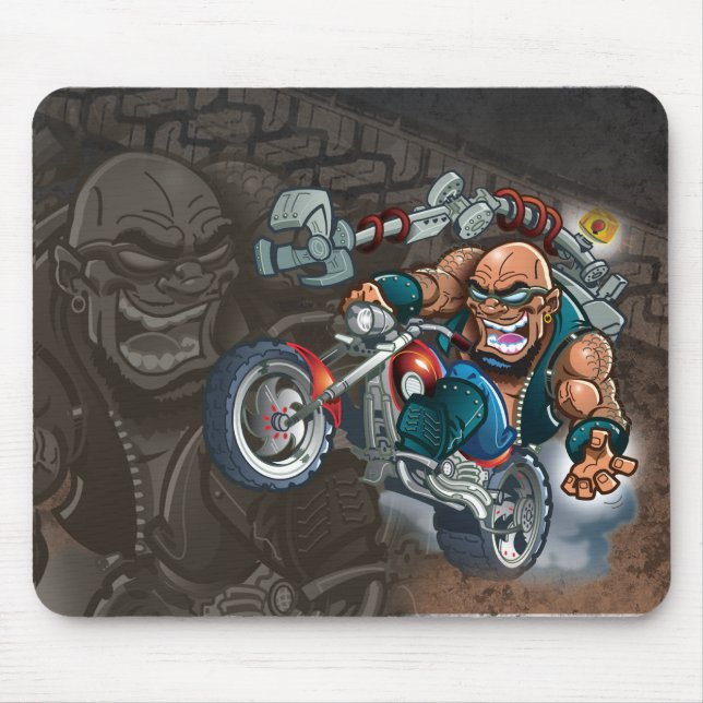 Chicos Chopper Mousepad (Vorne)