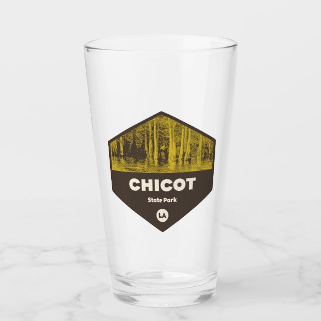 Chicot Staat Park Louisiana Glas (Vorderseite)