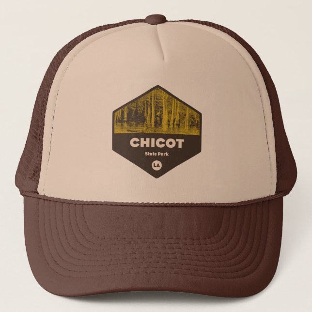 Chicot Staat Park Louisiana Truckerkappe (Vorderseite)