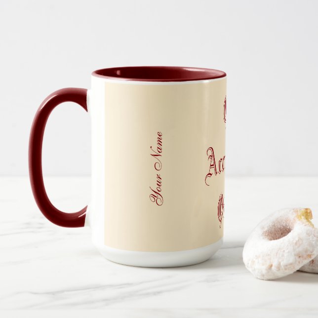 "Chief Accounting Officer" Tasse (Mit Donut)