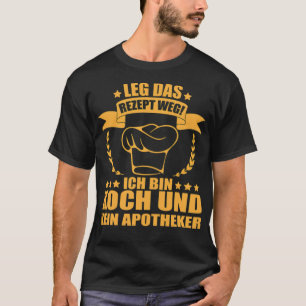 Chief and not a pharmacist y gift donut food T-Shirt