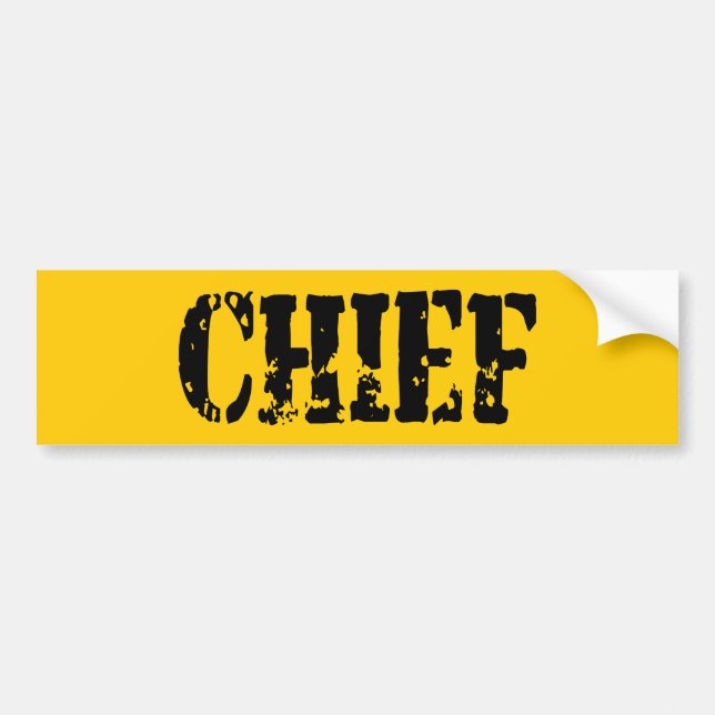 CHIEF AUTOAUFKLEBER (Vorne)