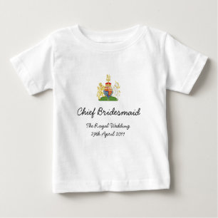 Chief Bridesmaid - lustige Royal Hochzeit Kinder T Baby T-shirt