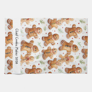 Chief Cookie Maker Gingerbread Geschirrtuch