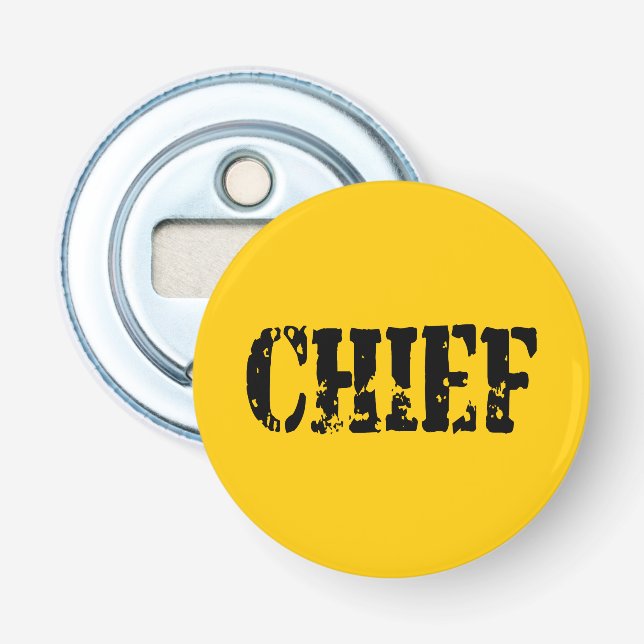 CHIEF FLASCHENÖFFNER (Vorderseite)
