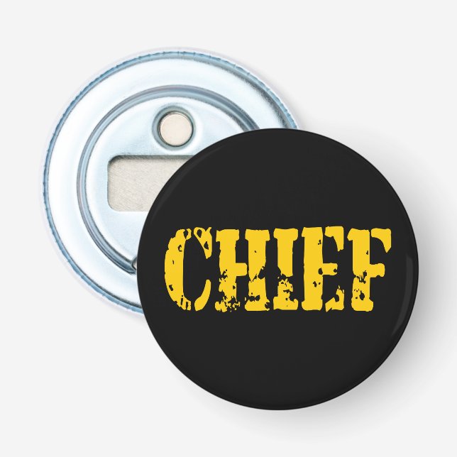 CHIEF FLASCHENÖFFNER (Vorderseite)