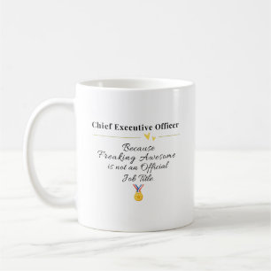 Chief Führungskraft Officer Kaffeetasse