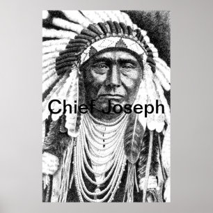 Chief Joseph 1 Posters-Prints Poster