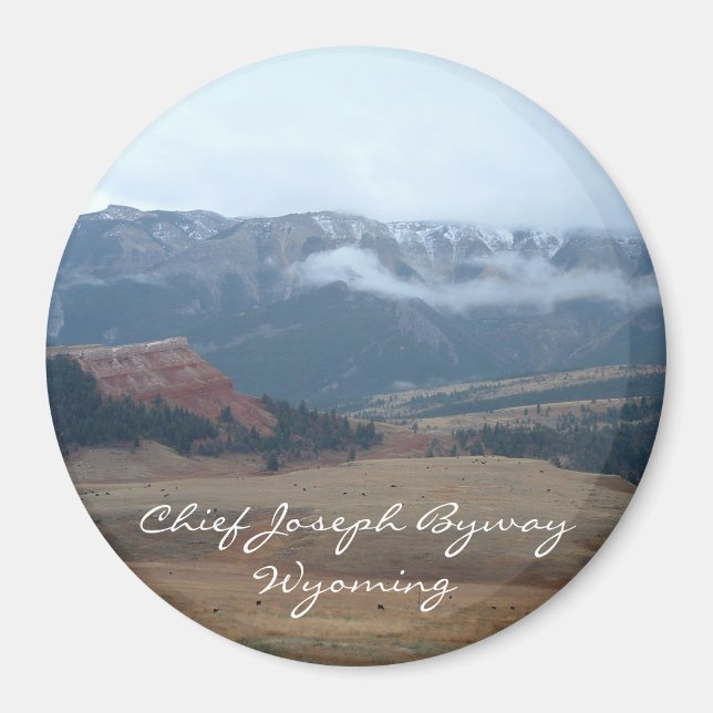Chief Joseph Byway Wyoming Magnet (Vorne)