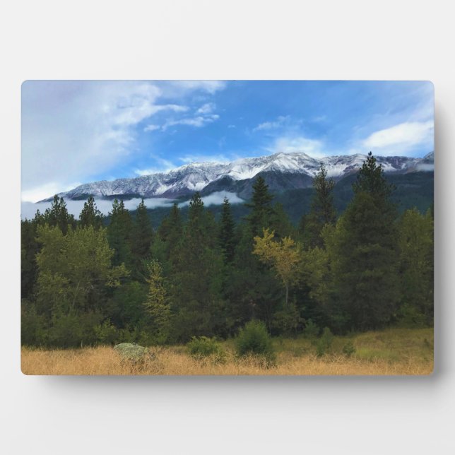 Chief Joseph Mountain Fotoplatte (Vorderseite)