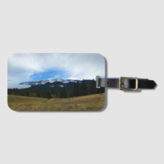 Chief Joseph Mountain Gepäckanhänger (Vorderseite (Horizontal))