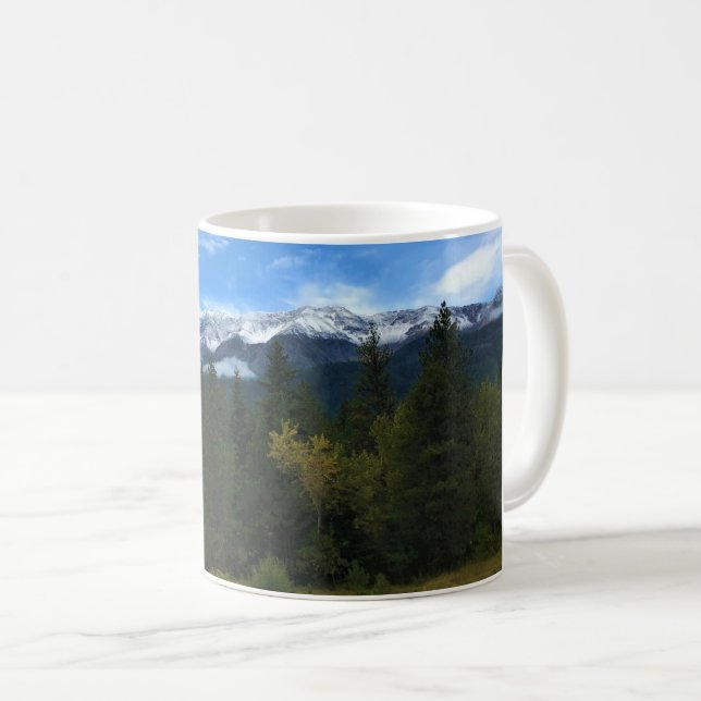 Chief Joseph Mountain, Oregon Kaffeetasse (VorderseiteRechts)